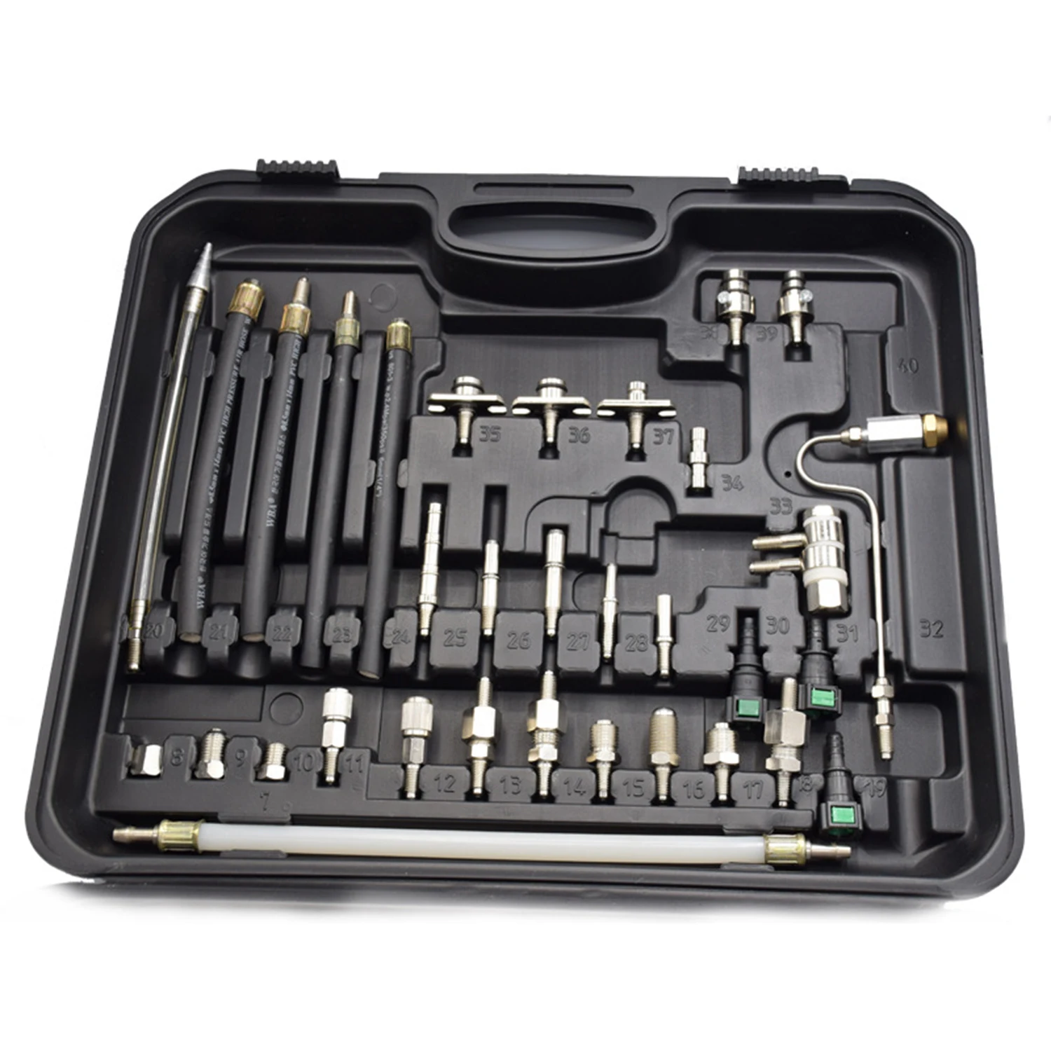 1set Fuel System Cleaning Tools For Car Buoy Injector Cleaner Kit Includes Connectors New