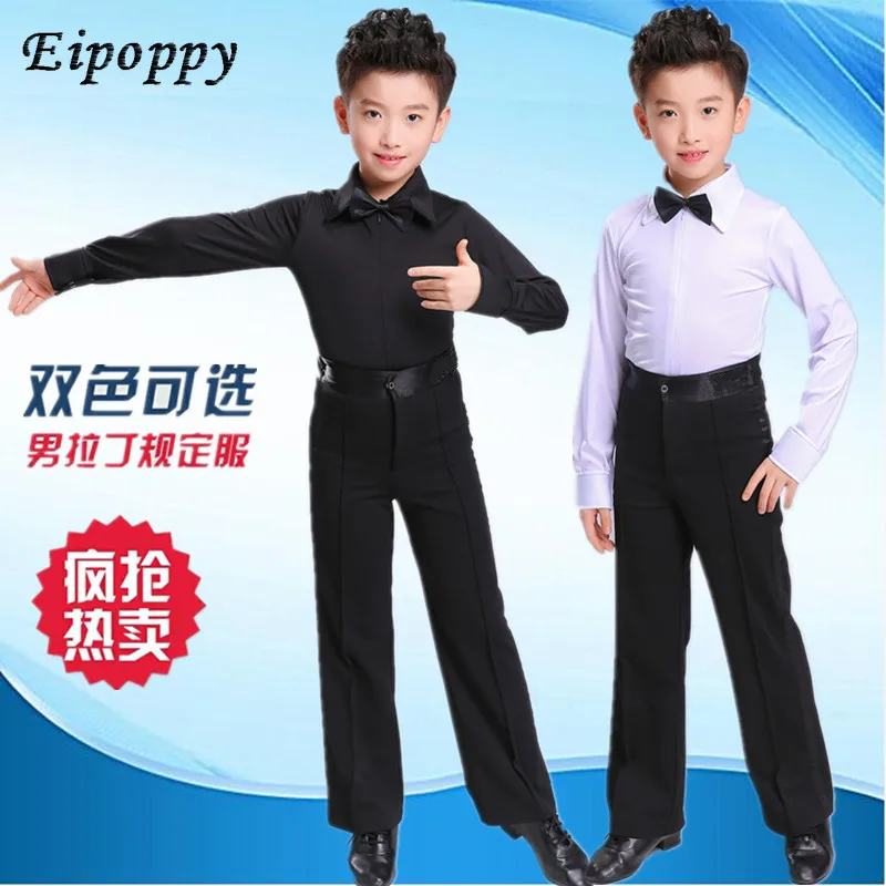 أزياء منافسة الرقص اللاتيني للأولاد ، ملابس رقص للأطفال ، ملابس تمارين الربيع ، الصيف