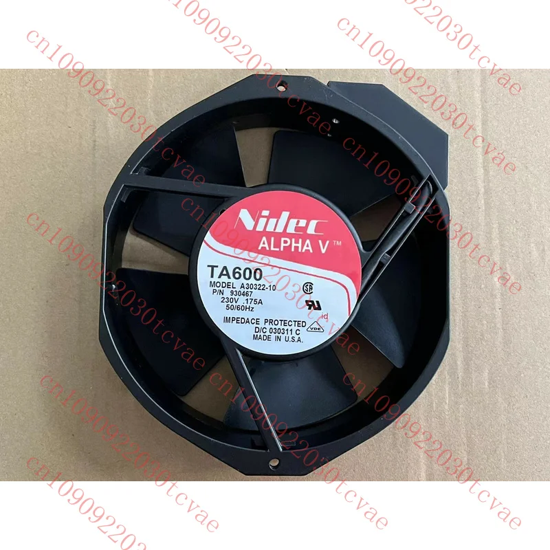 

1 шт. новый для Nidec FAN TA600 A30322-10 17238 17 см 230 В