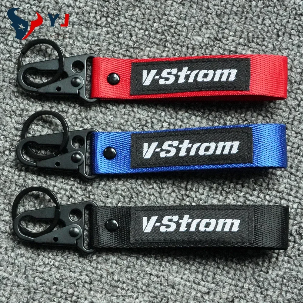 スズキ Vstrom DL250 DL650 V-Strom 650 800 1000 1050 XT 800DE 1050XT オートバイキーホルダーキーリングキーチェーンリングアクセサリー