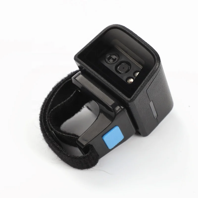 JR-Z01D In Stock Wearable Finger Ring Scanner 2.4G 1D 2D QR Bluetooth Portable Wireless Scanner USB Interface Finger Trigger