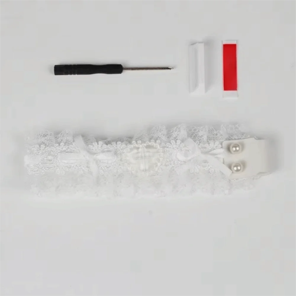 Lace Keyboard Ribbon DIY Self-adhesive Mechanical Keyboard Strap Personalized Keyboard Decor Accessories
