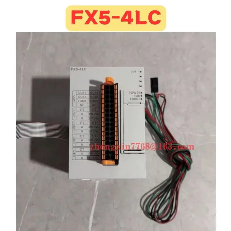 

Second-hand Temperature Module FX5-4LC FX5 4LC Normal Function Tested OK