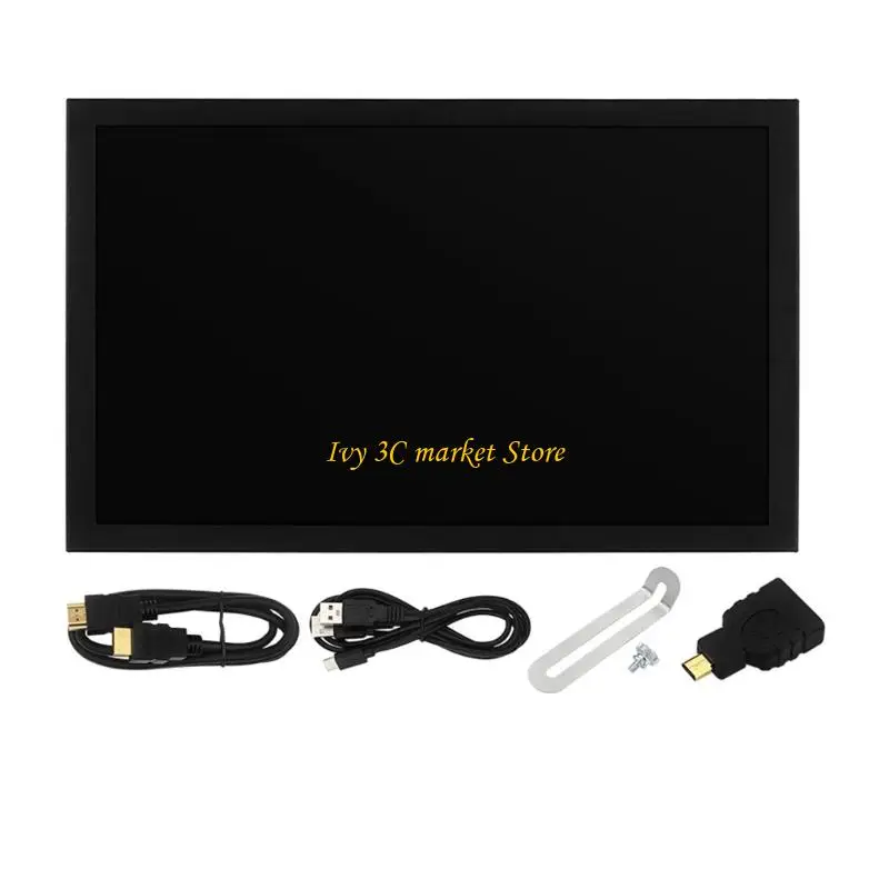 

D7YC 7Inch Panel Monitor Clear Visuals Multiple Device Connection HDTV-compatible VGA AV Type C Power Supply For PC