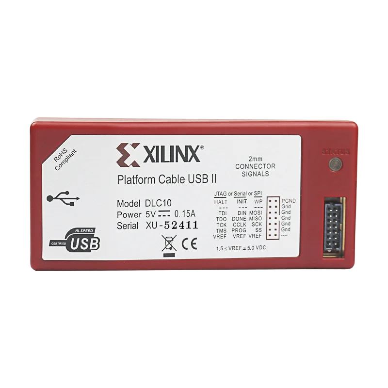 Xilinx Downloader Cable HW-USB-II-G DLC10 Platform Cable