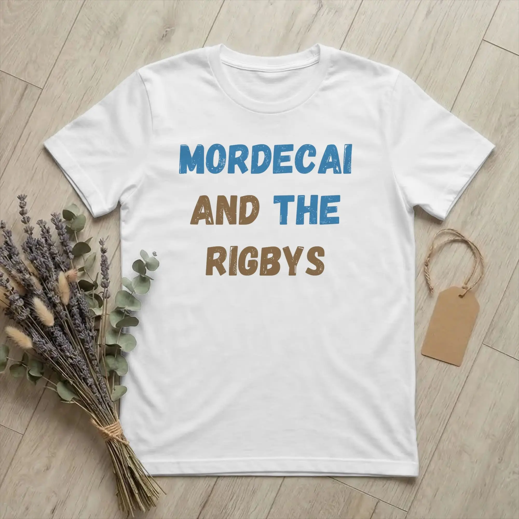 Novelty Mordecai and the Rigbys T-Shirt Unisex O-neck Short Sleeve Clothing Regulars Show Cotton Summer TopsTops
