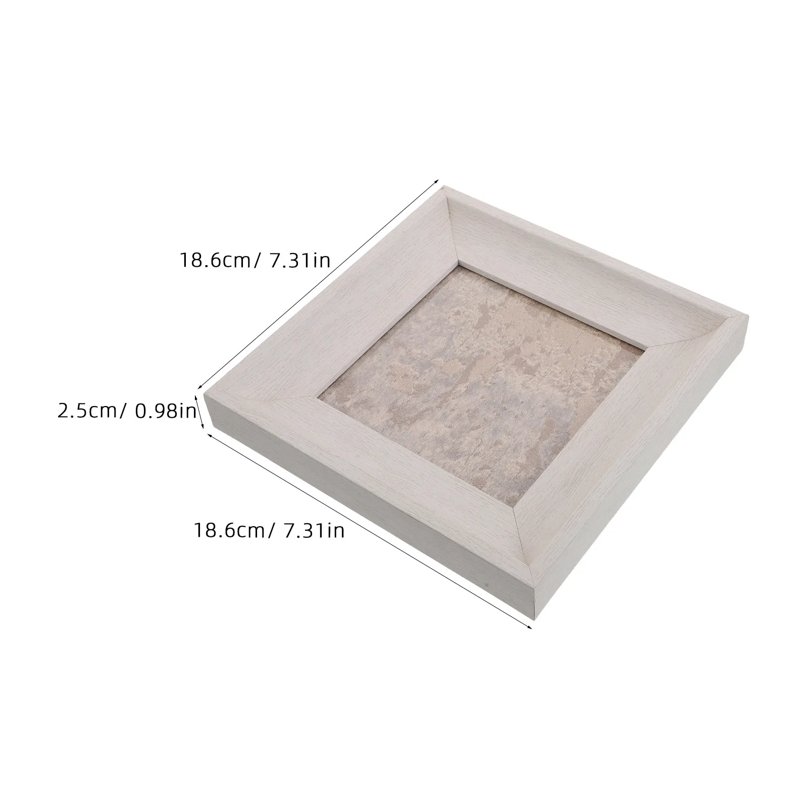 Retro Wooden Nail Color Chart Display Frame Vintage Photo Frame for Salon Wall Decor Nail Art Studio Desktop Display Board