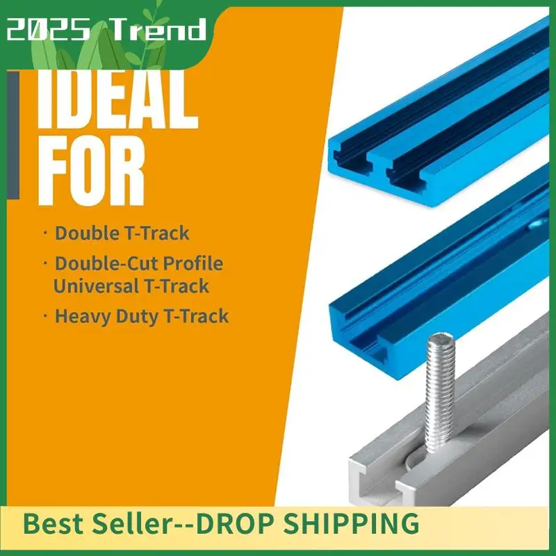 AD33 HOT Acting T-Track Hold Down Clamp With T Bolts And Silder Aluminum Alloy Woodworking Clamps For Routers Drill Presses CNC