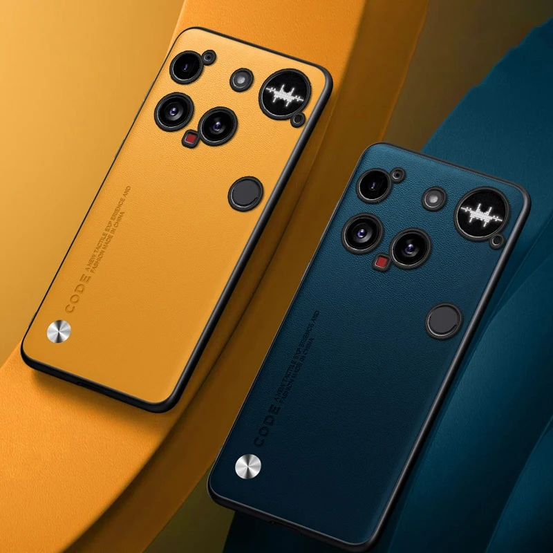 Luxury PU Leather Case For Nothing Phone 3 Back Cover Matte Silicone Shockproof Full Protection Phone Case For Nothing Phone3 5G