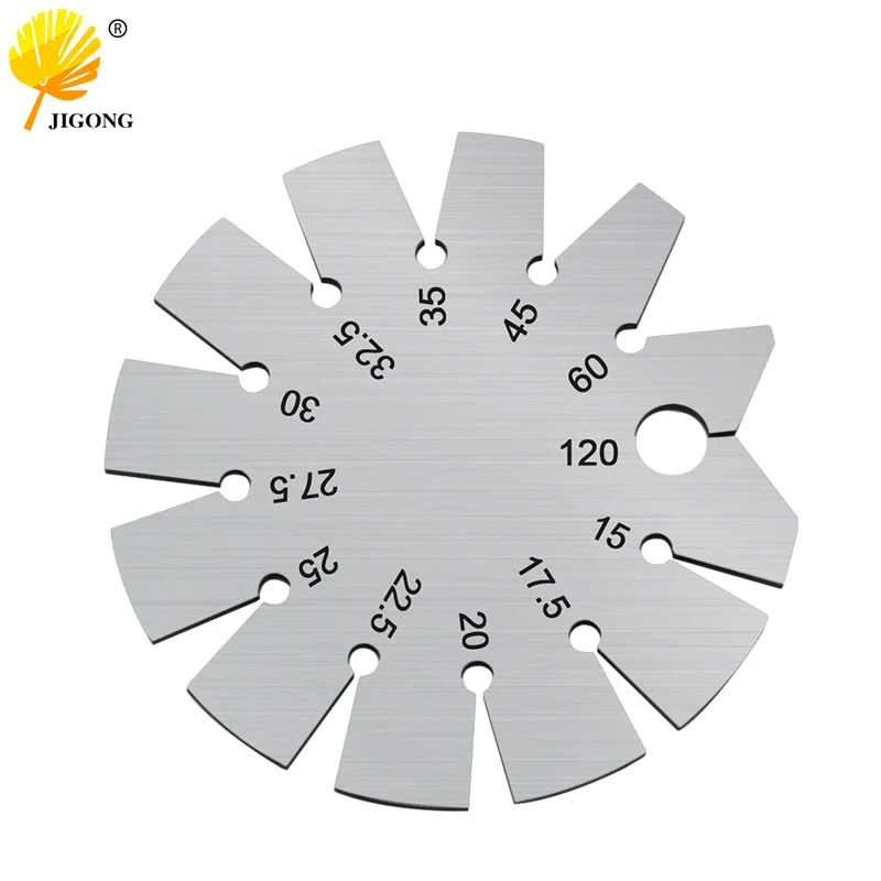 Angle sample gauge, angle edge measuring woodworking tools, angle sample gauge, chisel planer gauge