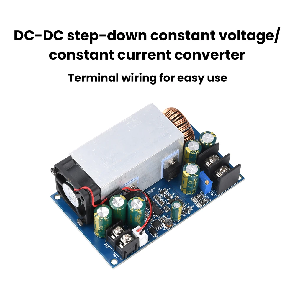 DC12-75V 600W 25A Abwärtswandler Spannungsregler Konstantstrom-Leistungsmodul Netzteil – Detail 4