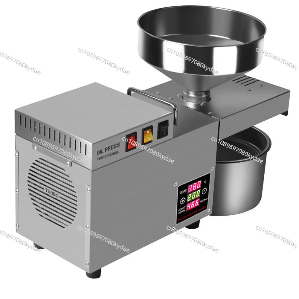 

Intelligent Oil Pressing Machine Household Oil Presser Stainless Steel Temperature Control Automatic Oil Press