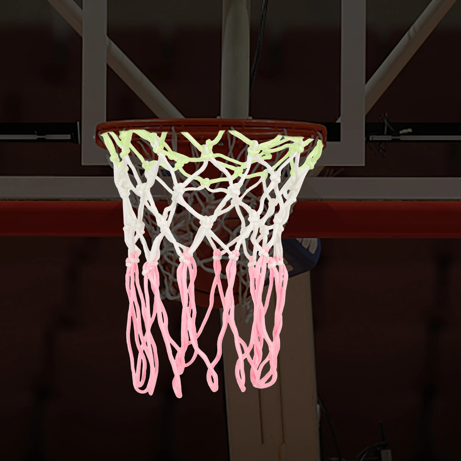 

Light up Basketball Hoop Replacement Indoor Net Nylon Nets Luminous Weatherproof