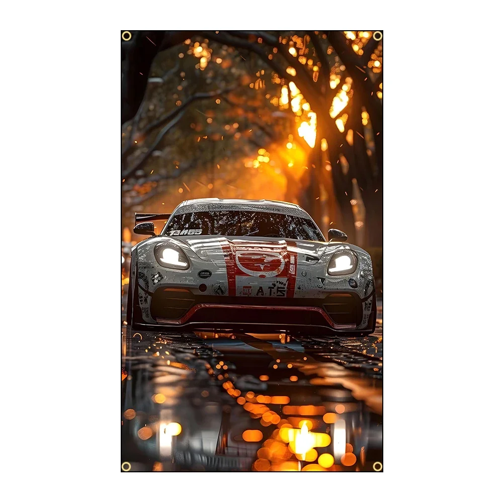 3X5FT 90X150cm Cool Racing JDM Car Flag Polyester Printed Home or Outdoor Decoration Banner Gifts