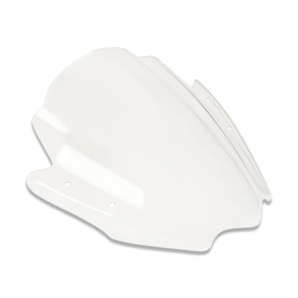 Universal Motorcycle Windshield Fit For 22 - 25mm Handlebar Street Bikes Bracket Heightened Modified Thickened Front WindScreen