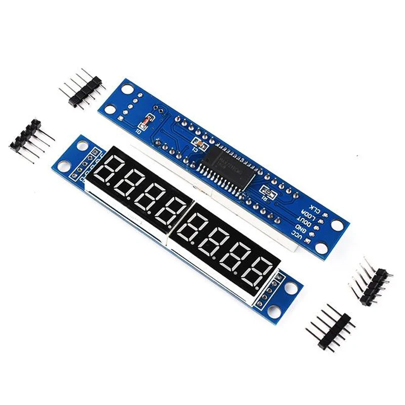 8-bit digital display module MAX7219 LED display Supports cascaded 8-bit serial 3 IO port control