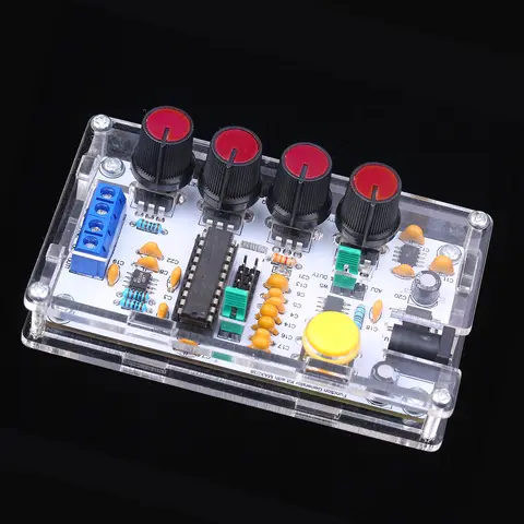 Signal Generator Kit, MAX038 Signal Generator DIY Kit 1Hz～20MHz Function Generator High-speed Op-amp Generator Sine/Triangle/Rec