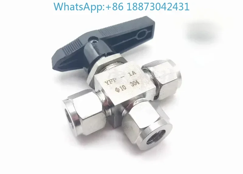 

L-образный переключающий клапан 3681012, имитация панели трехходового шарового крана YFP-1A с феррулой. (5 шт.)