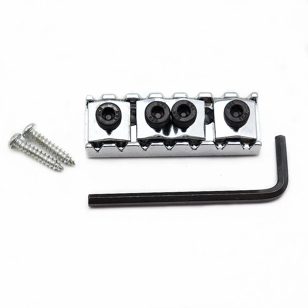7-saitige E-Gitarre Sicherungsmutter Metall Sicherungsmutter für Floyd Rose Tremolo Brücke-Länge 48 mm-CR/BK/GD – Detail 9