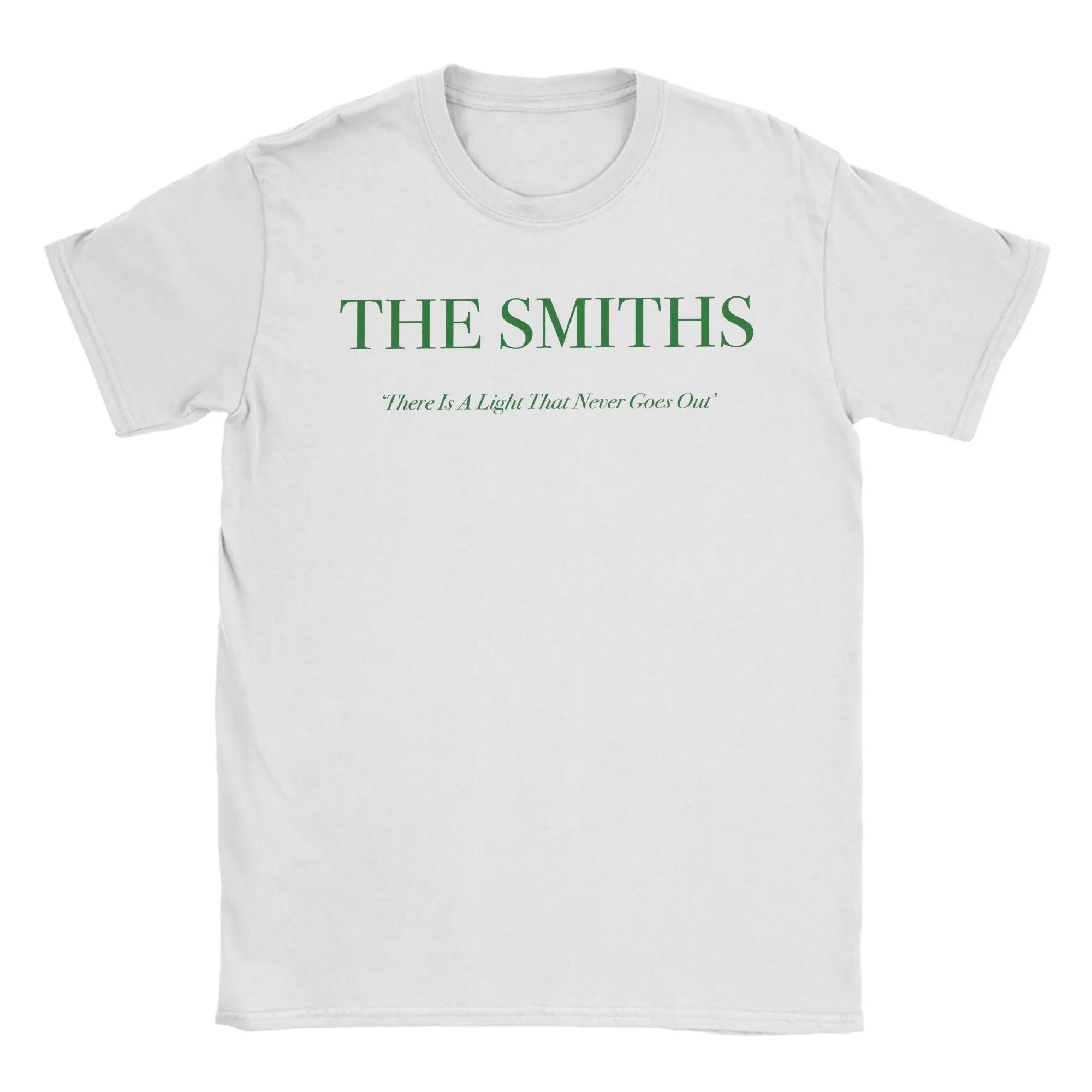 The Smiths There Is A Light That Never Goes Out T-Shirts Men Morrissey Tour 2025 Amazing Cotton Tee Shirt Short Sleeve Clothes