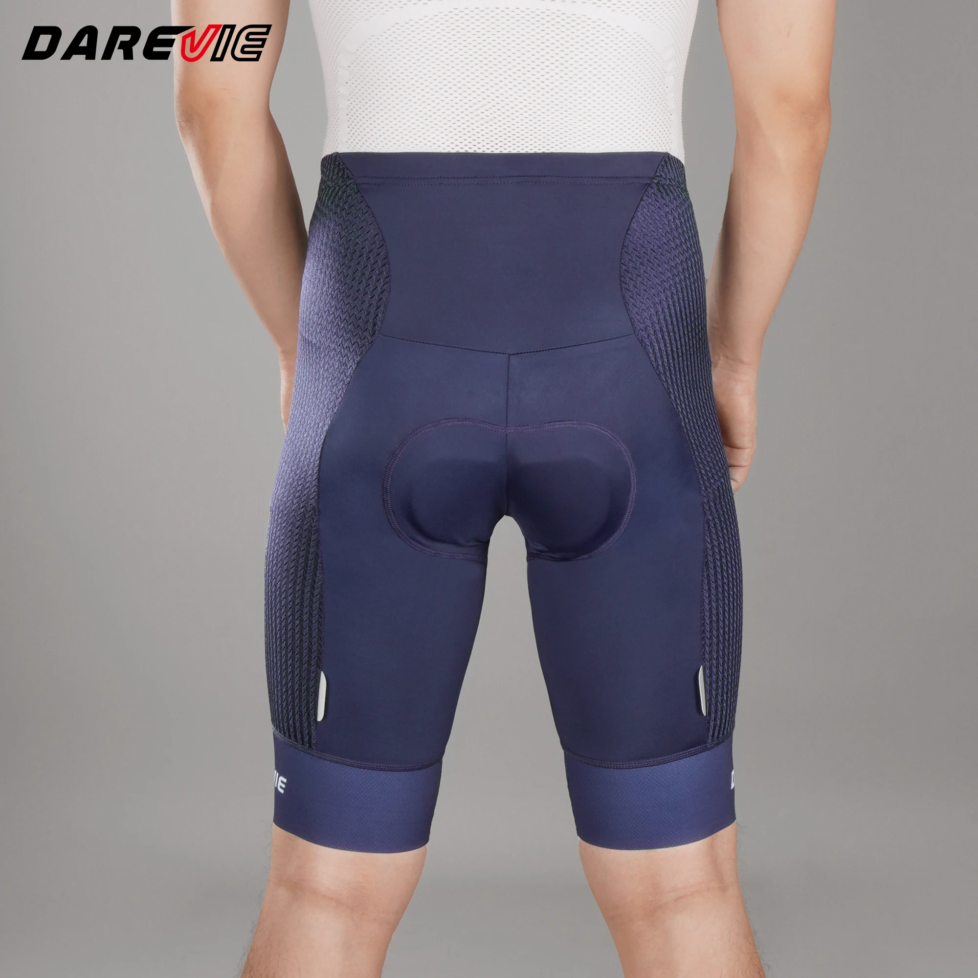 Afbeelding 4: DAREVIE Heren Fietsbroek Vochtafvoerend Fietsen Spons Fietsen Kleding Voor Mannen 7.5 Cm Anti Slip Sneldrogende Heren shorts