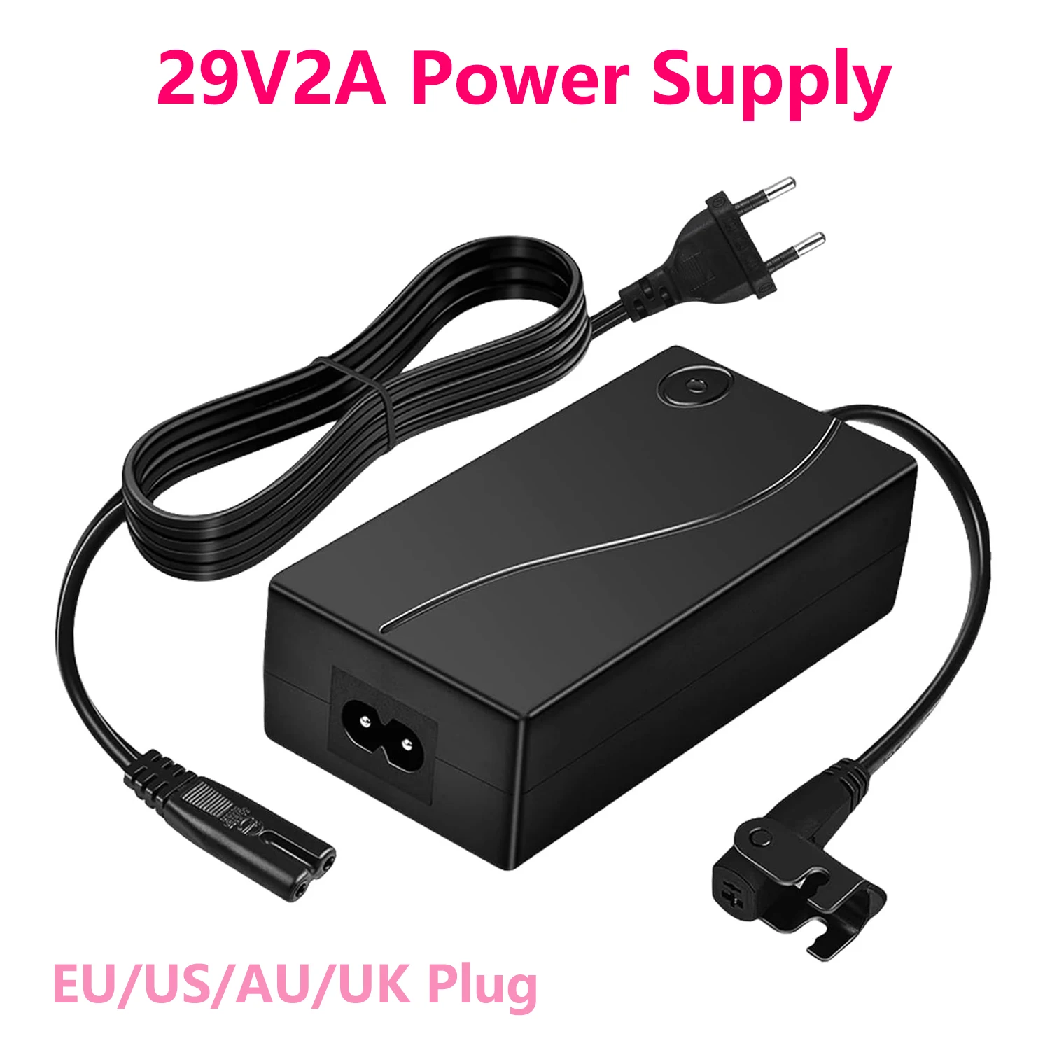 29V 2A Power Supply For Relaxation Chair 58W Power Supply with AC Cable Transformer AC 220V 110V TO DC 29V 24V 12V