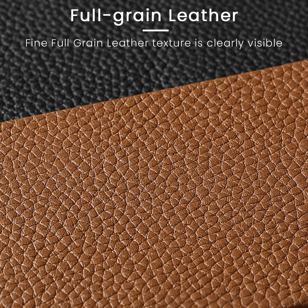 LANGSIDI Luxury Genuine Cowhide Leather Phone Case for iPhone 15 Pro Max 15Pro 14Pro Luxury Shockproof Back Cover
