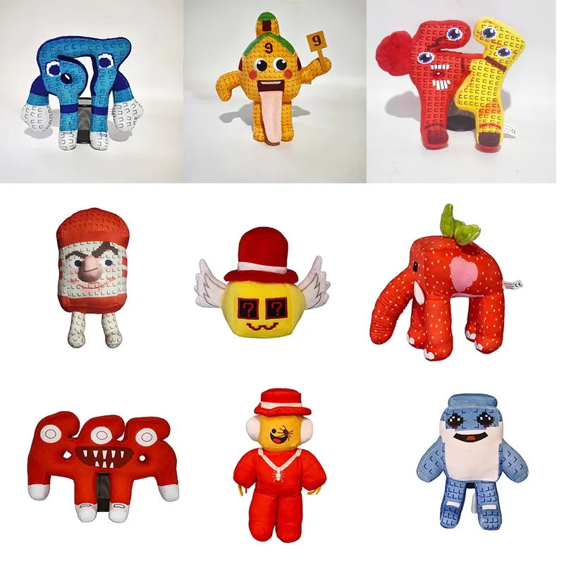 

Brainrot Cute House 9 Plush Toy Doll Strawberry Elephant - Unique Birthday Gift for Children And Fans Collectible Stuffed Animal