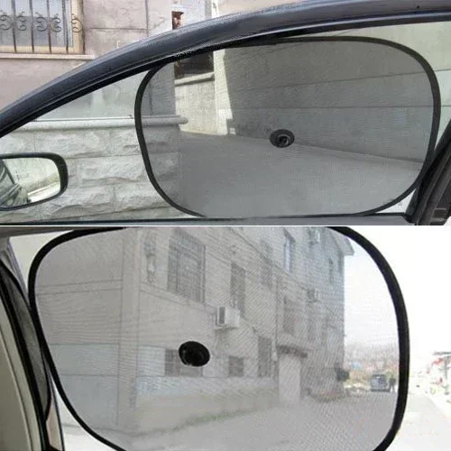 Car side window sunshade, UV protection cover, baby and child protection curtain mesh, car sun visor - view 5