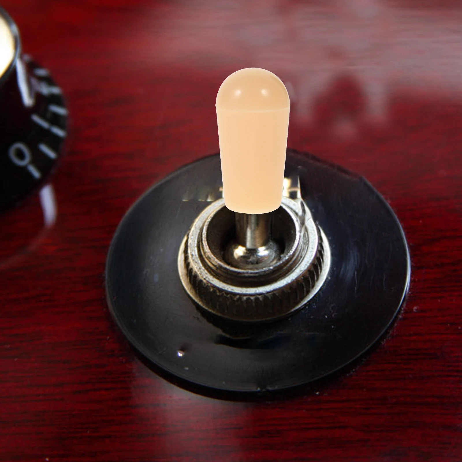 

10pcs Electric Guitar Switch Caps Plastic Toggle Tip Knobs 3Way Compatible Durable Smooth Surface Easy Install Replacement Parts