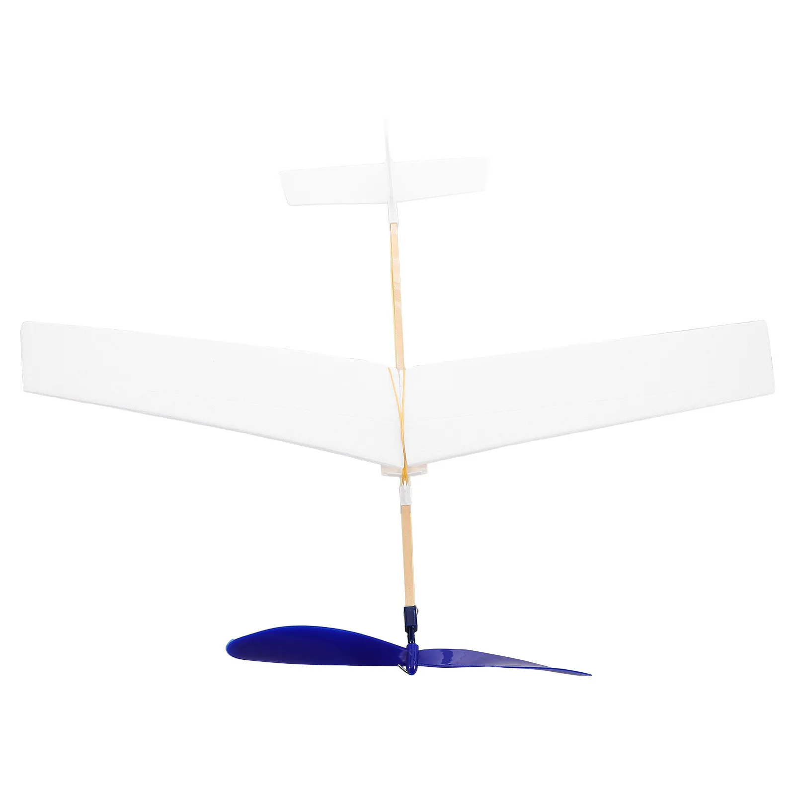 

Rubber Band Powered Foam Glider Plane DIY Assembly Kit with Paint Design Realistic Flight Simulation for Children Hobbyists