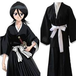 Cosplay Bleach Kuchiki Lucretia Costume Anime Kimono Cos Halloween Costume For Women Uniform Japanese Kimono Masquerade Costumes