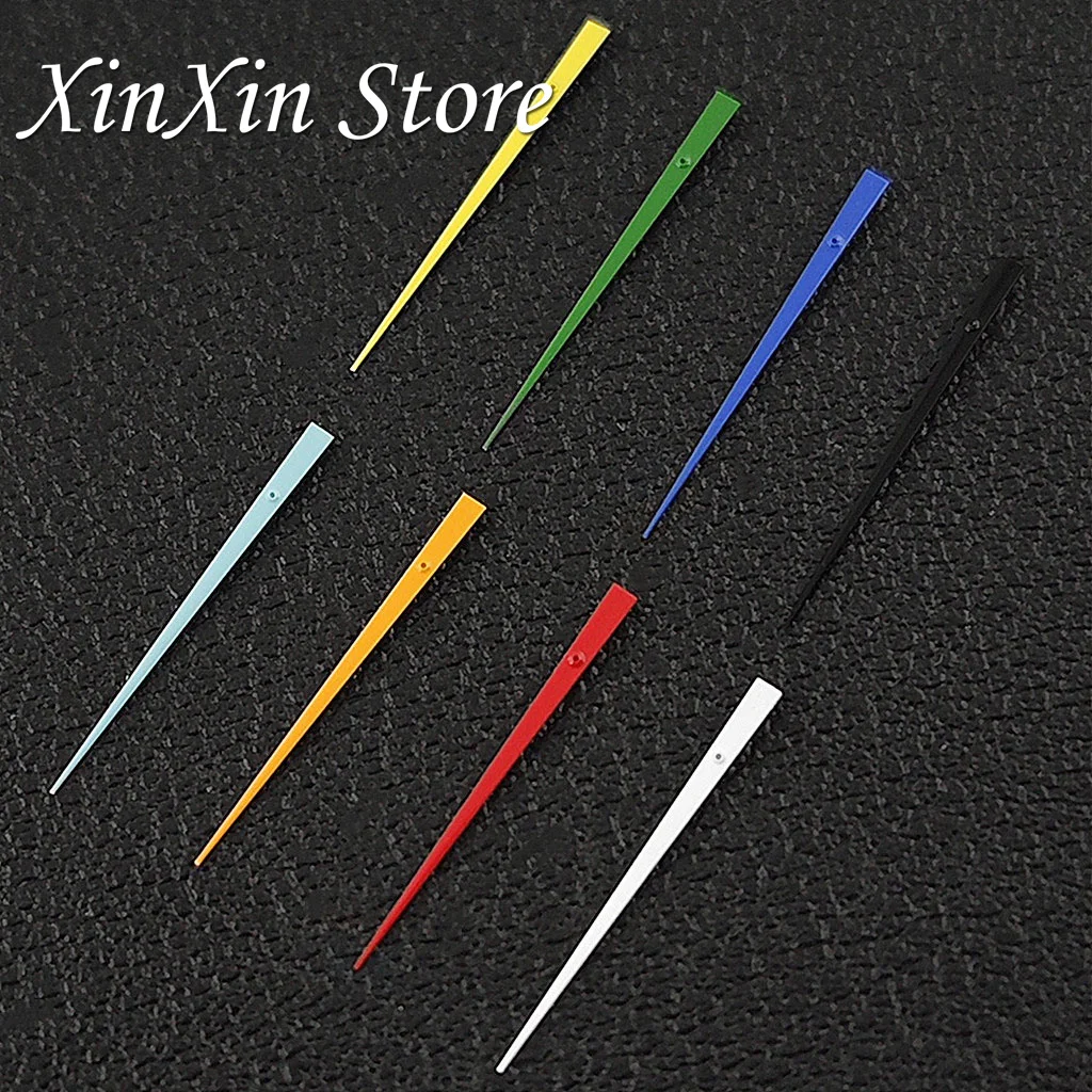 عالية الجودة NH35 الأيدي الثانية الساعات مؤشرات 13 مللي متر أبيض أسود أحمر ساعة الأيدي ل NH34 NH35 NH36 4R 7S حركة الأيدي الثانية