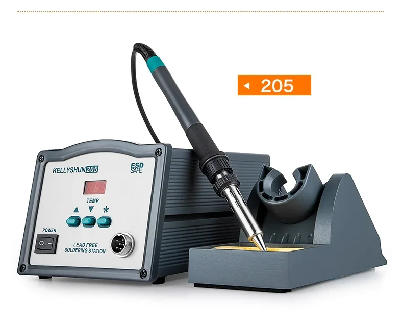 203H 205 90W 150W Heavy Soldering Station With Digital Display Intelligent Constant Temperature Knife And Needle Tip Types