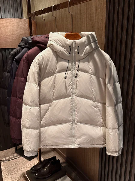 

Классический универсальный легкий водонепроницаемый теплый мужской пуховик Jaet однотонный с капюшоном высокого качества Busin повседневная повседневная одежда