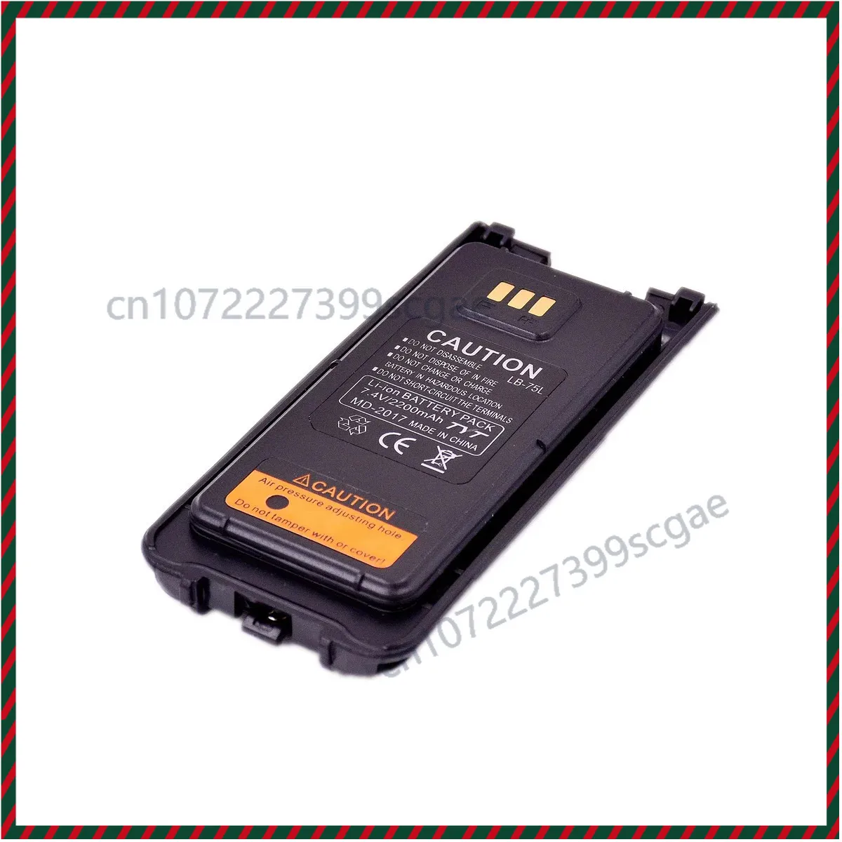 for TYT MD2017 Li-ion Battery Pack 2200mAh 7.4V for MD-2017 DMR Two Way Radio Parts
