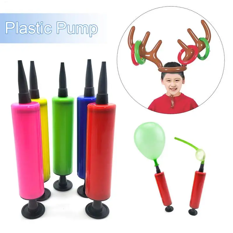 Portable Manual Balloon Pump Hand Push Air Pump Balloon Pump Air Inflator For Valentine Wedding Birthday Party Decoration