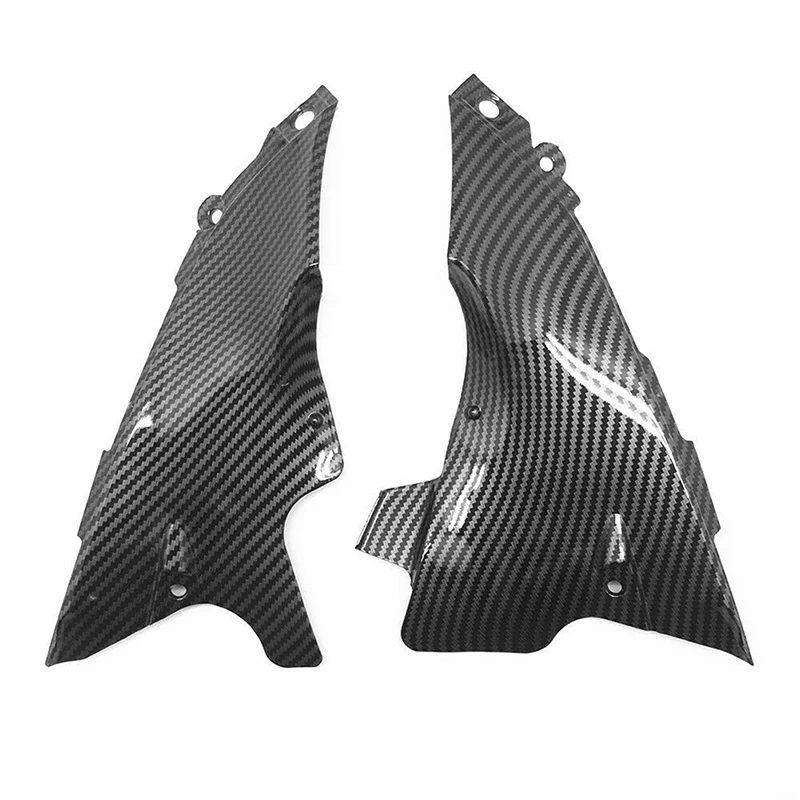Carbon Fiber Air Intake Cover Fairing for Yamaha YZF R1 2004-2006 Motorbike Front Side Panel Dashboard Trim Guard Frame Protect