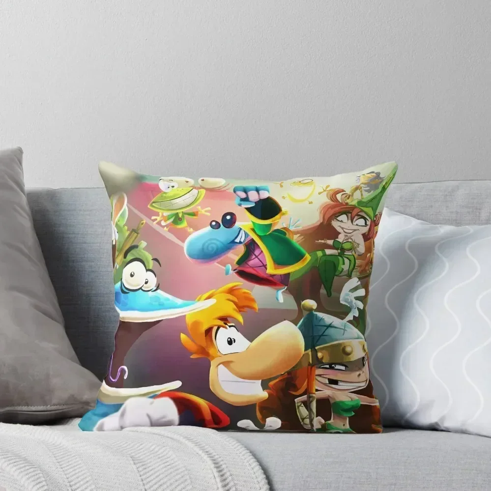 Rayman Art Throw Pillow Couch Pillows Pillow Decor pillow