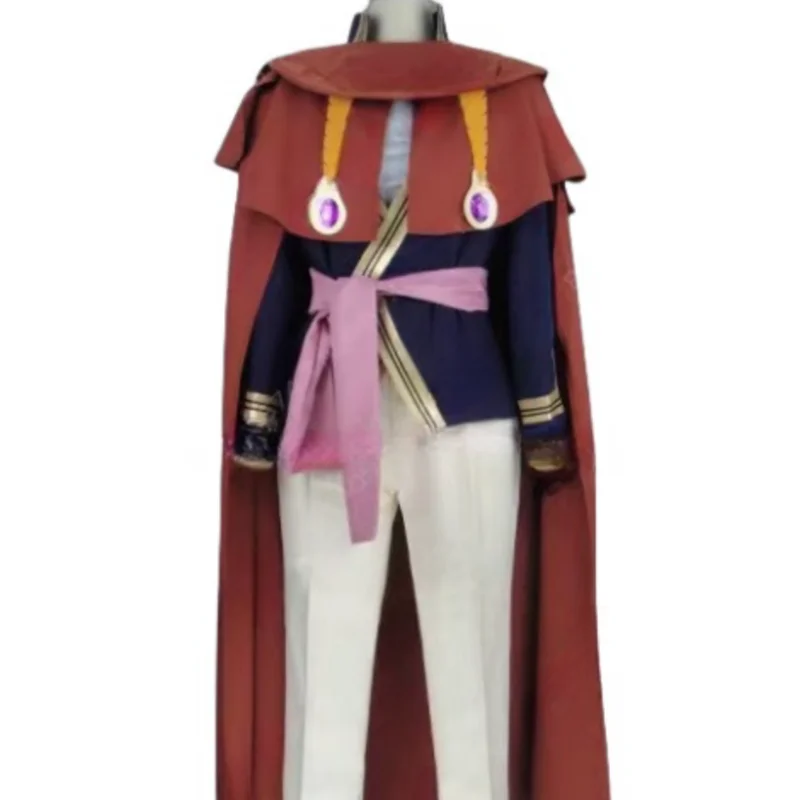 Black Clover Fuegoleon Vermilion Cosplay Costume Halloween Carnival Unifroms Custom Made Any Size