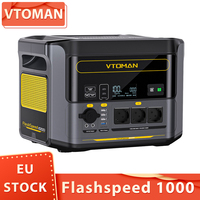 VTOMAN Flashspeed 1000 Portable Power Station, 1000W(2000W Peak), 828Wh LiFePO4 Battery, with AC/USB/DC Output Ports