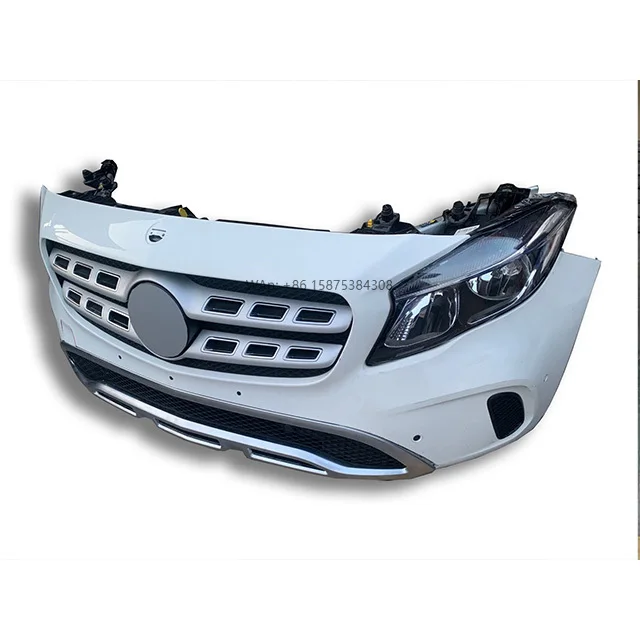 

For GLA W156 Bumper Components and Grille, Radiator Fan, Parking Sensor, and Heating Rack