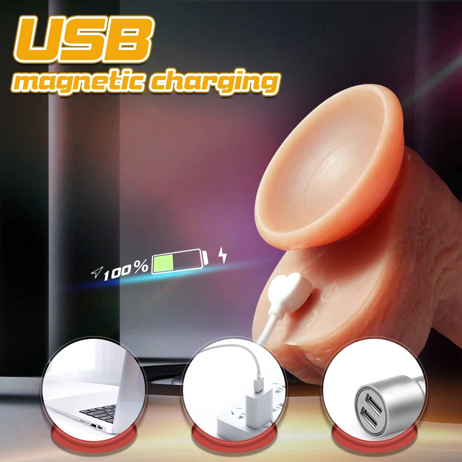 Realistic Dildo Telescopic Vibrator Masturbation Anal plug for Women Thrusting Dick Penis Adult Heating Remote Control Sex toys - Image 4