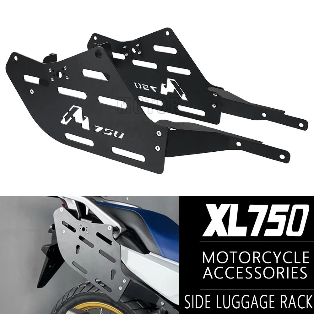 For Honda XL750 XL 750 Transalp 2023 2024 2025 2026 2027 Motorcycle Side Box Saddlebag Brackets Storage Bag Luggage Carrier Rack