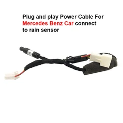 Plug and play Power Cable For Car Dvr Dash Cam For BMW For Audi For VW For Mercedes Benz Connect the Rain Sensor/Reading Lamp