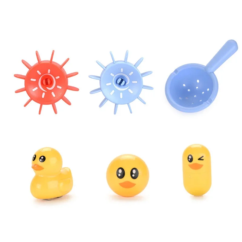 Baby Bad Spielzeug DIY Marmor Rennen Run Montage Track Badezimmer Badewanne Kinder Spielen Wasser Spray Spielzeug Set Stapeln Tassen Für Kinder