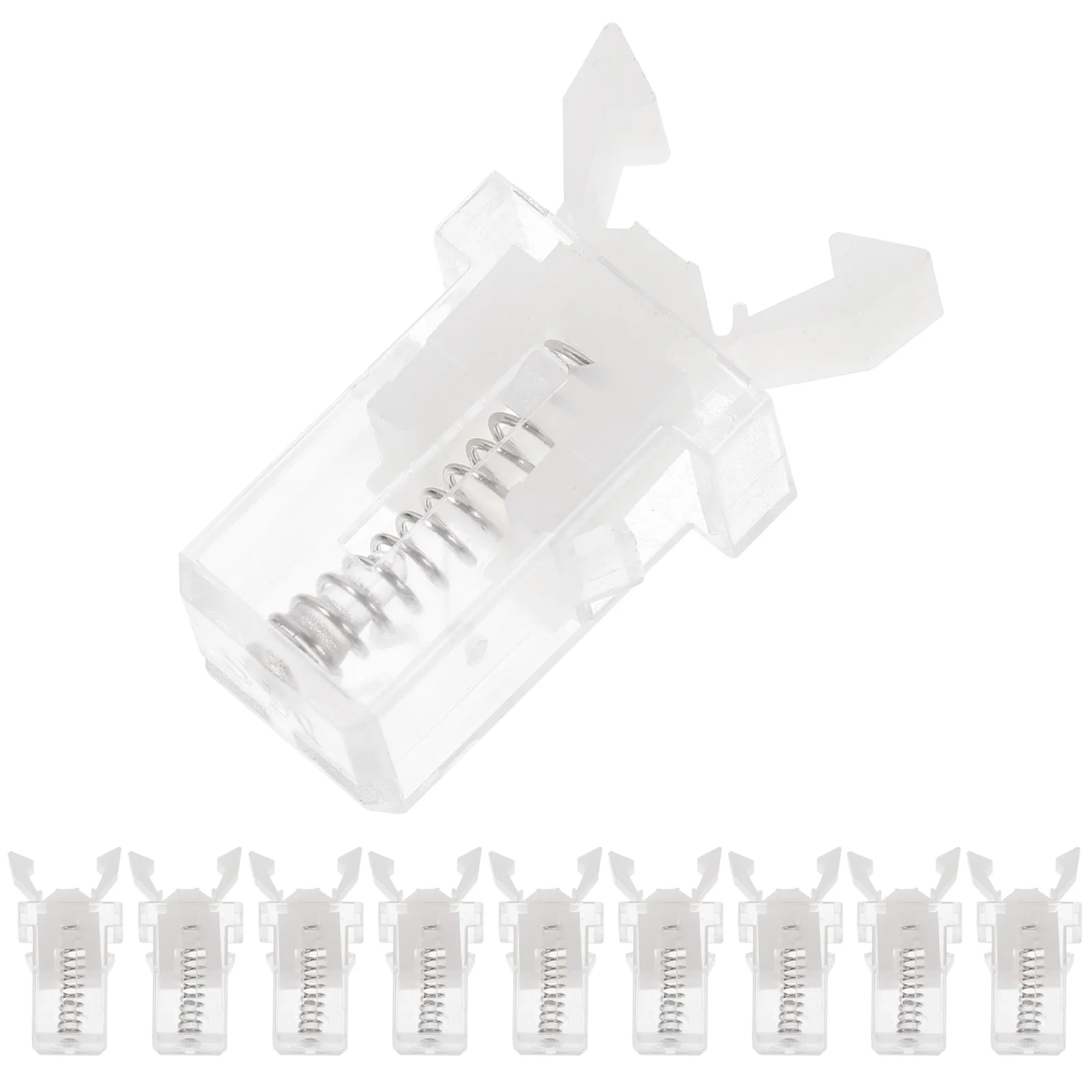 

10 Pcs Trash Can Buckle Switch Replacement Catch Latches Garbage Lid Bin Supplies Universal