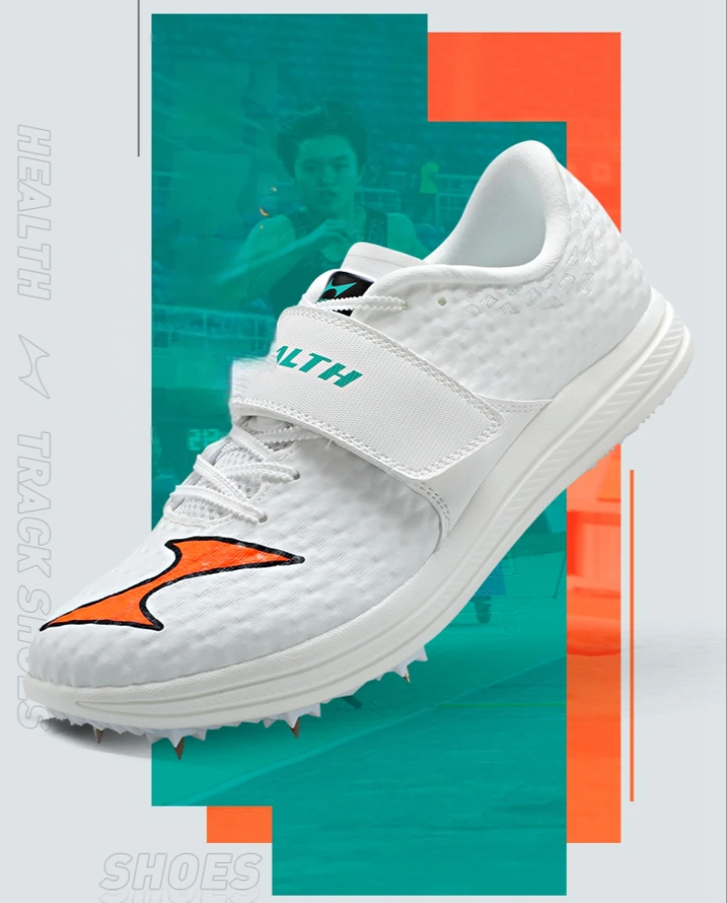 Gezondheid Carbon Plate Atletiekevenement Wedstrijden Triple Jump Sportschoenen Professionele Hoogspikes Training Sneakers