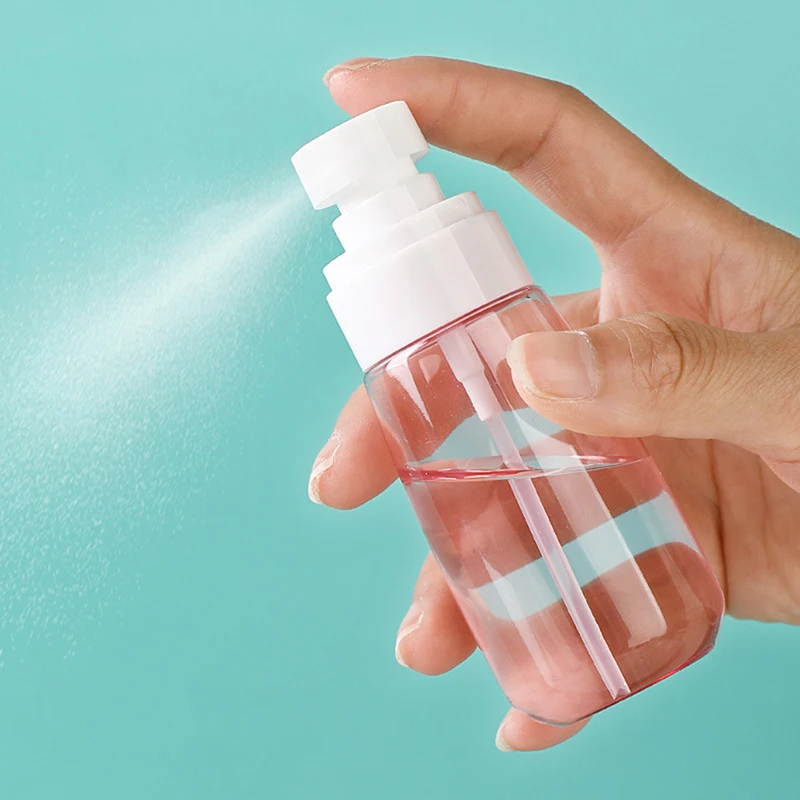 Флакон-спрей-с-мелкодисперсным-распылением-30-мл-60-мл-100-мл-пластиковый-флакон-с-дозатором-для-лосьона-дорожные-флаконы-для-парфюмерии-и-воды-многоразовые