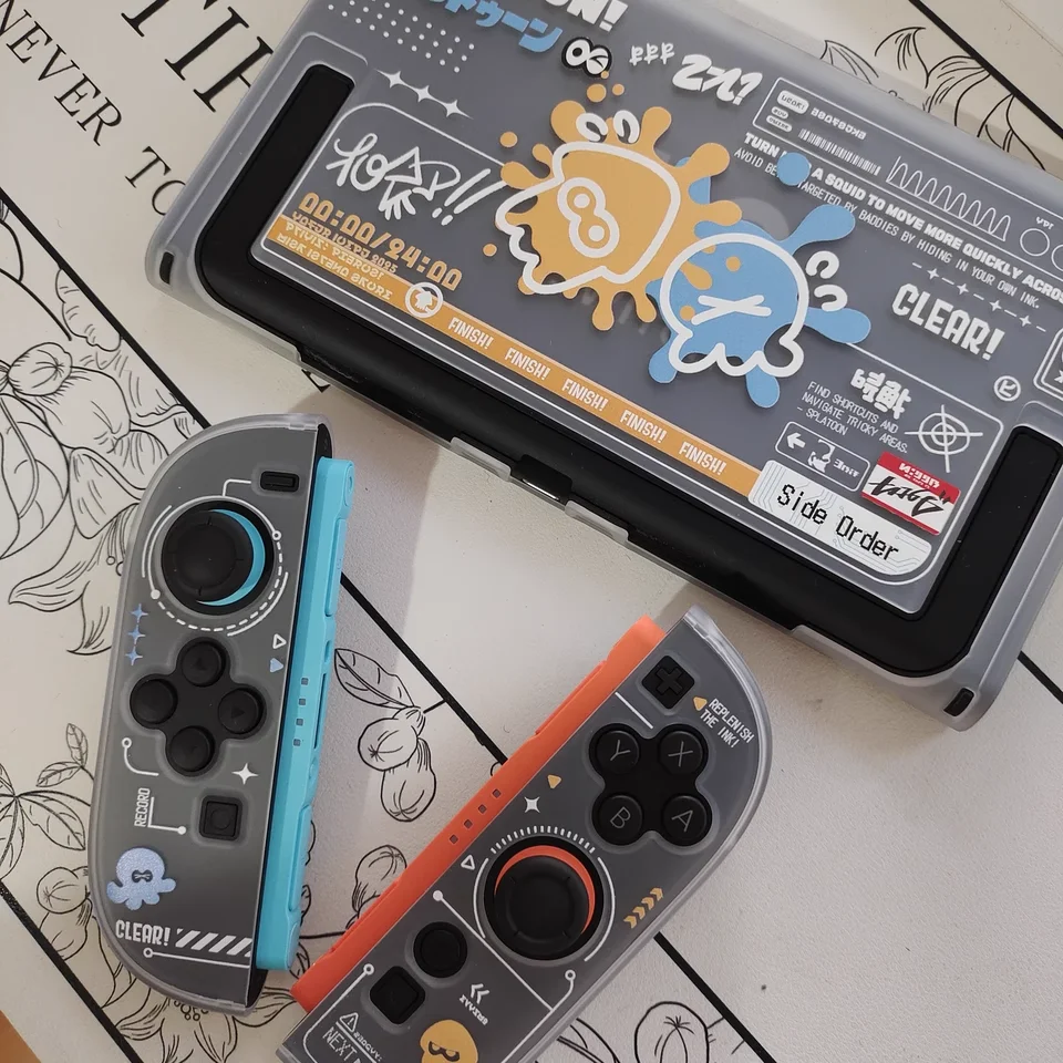 Splatoon 3 Protective Case for Switch 2 - Two-Piece Split Shell